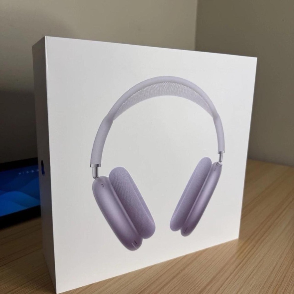 Apple Purple Over-Ear Headphones with Premium Design